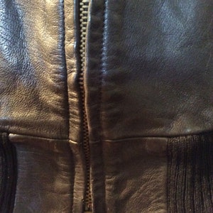 German Leather Shawl Collar Car Coat image 3