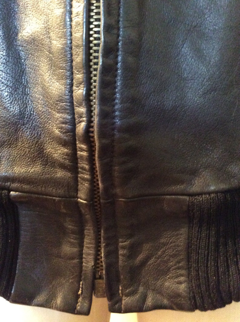 German Leather Shawl Collar Car Coat image 3