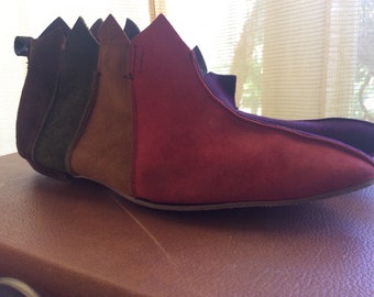 slouch pixie ankle boots