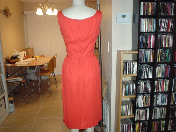Lipstick Red Hot Sleeveless Dress with Adorable B… - image 4