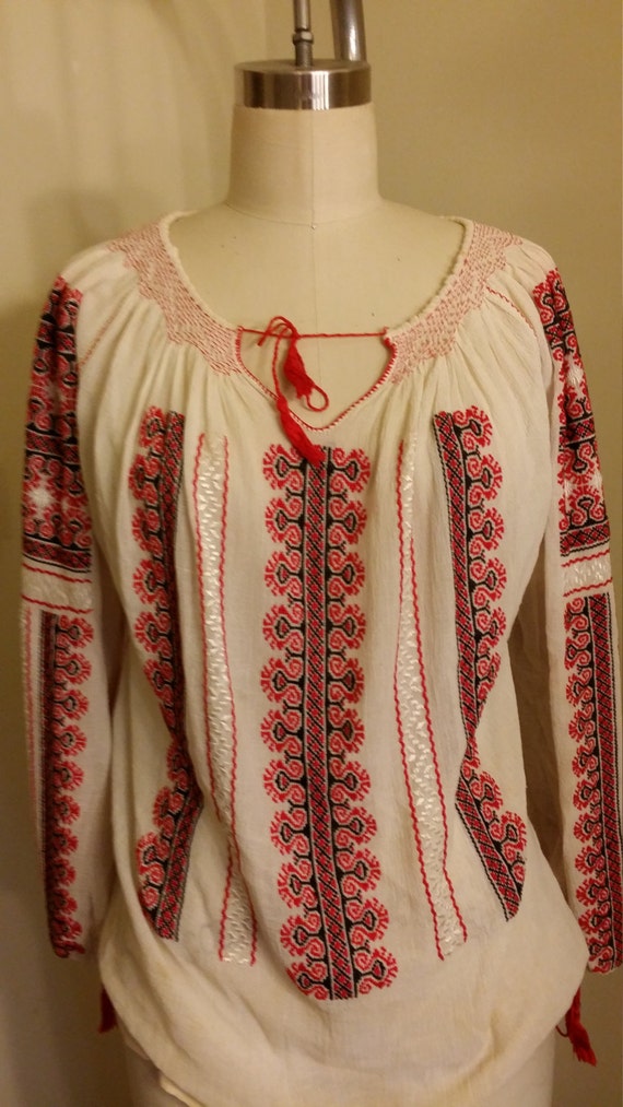 Amazing Needlework Peasant Blouse