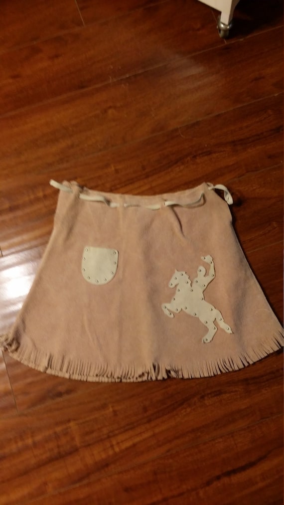 cowgirl mini skirt - Gem