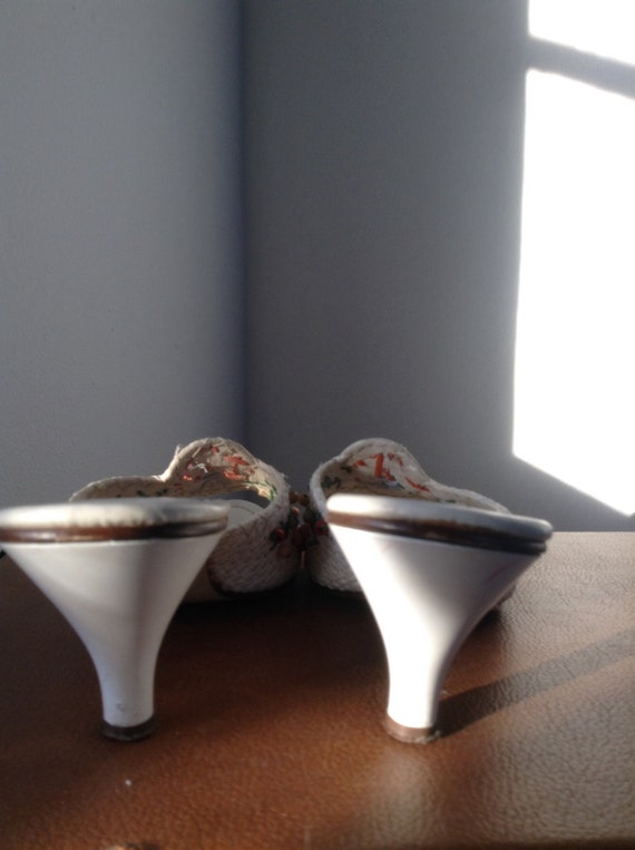 7AA Raffia Slides Tiki Oasis Pool Party Ready! - image 3