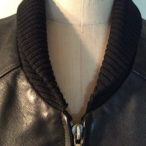 German Leather Shawl Collar Car Coat image 2