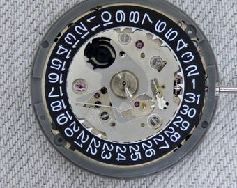 TMI-NH35 Automatic Movement Black date wheel for 3 O'clock