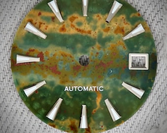 Ocean Agate Dial Stone for seiko mod NH35