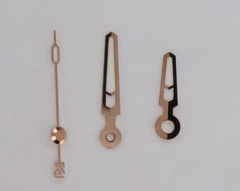 Dial maker -  High Quality Rose Gold Hands With BGW9 Lume  for Seiko Mods