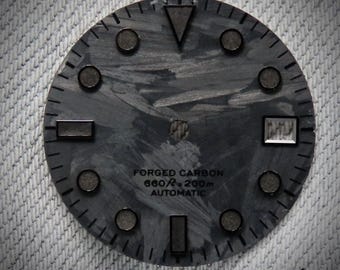 Czarna kuta tarcza węglowa do NH35 Black Lume