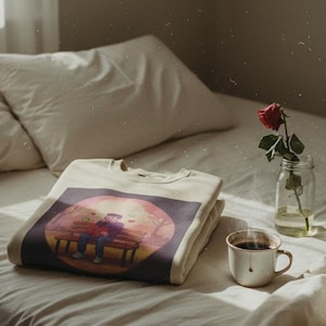 Valentijnssweater met pixelart • Retro jaren 90 gamercadeau