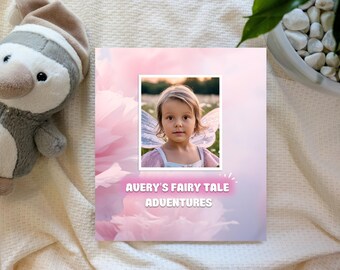 Personalized Kids Name Story Book | Custom Children Adventure | Unique Baby Girl Gift|Digital Book|Pink Flowers