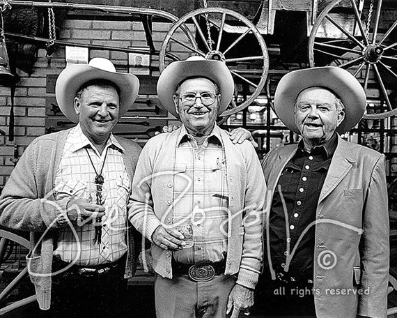 Cotton Rosser Ed Rutherford and Benny Binion During the - Etsy