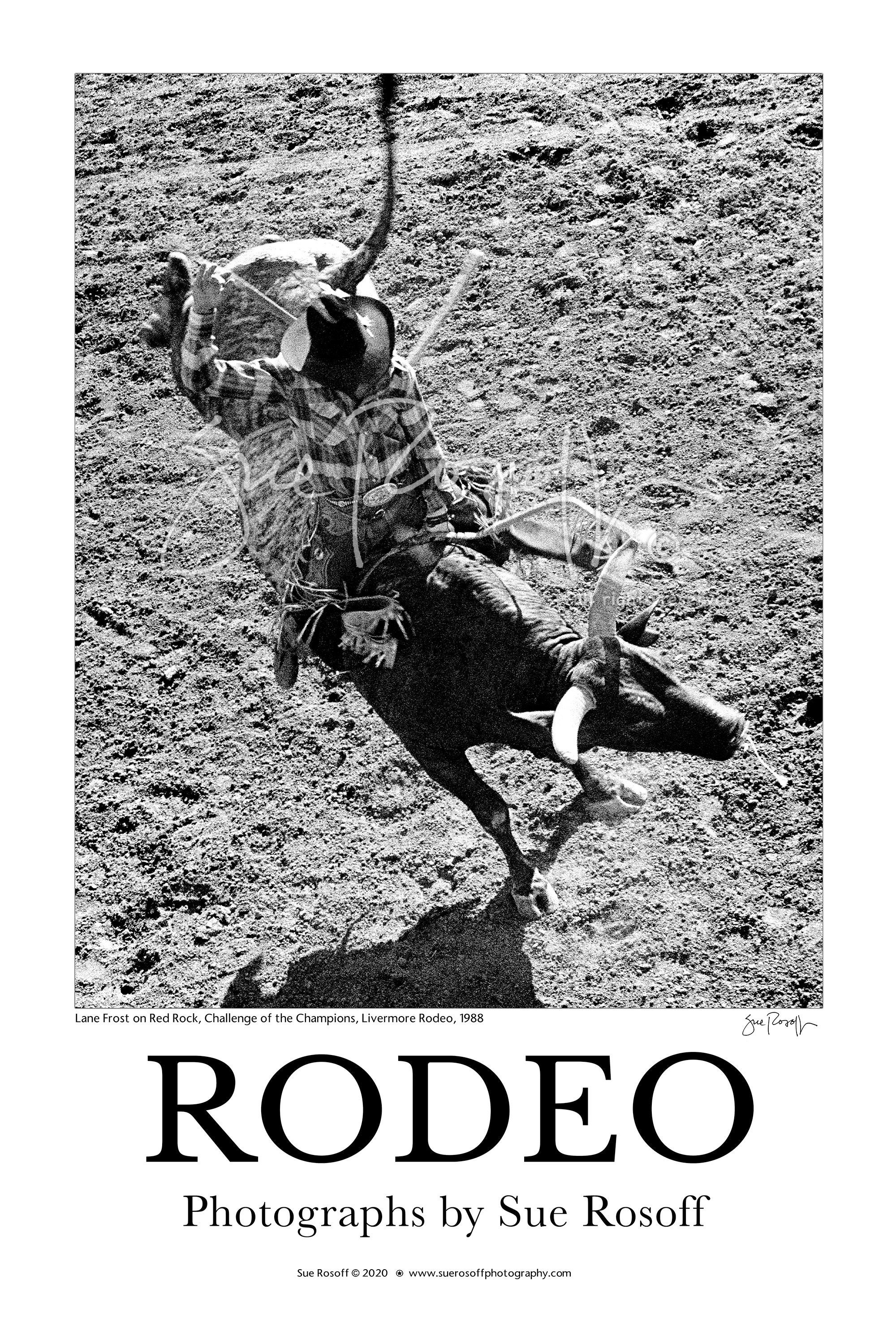 Lane Frost riding Red Rock Challenge of the Champions 1988 | Etsy