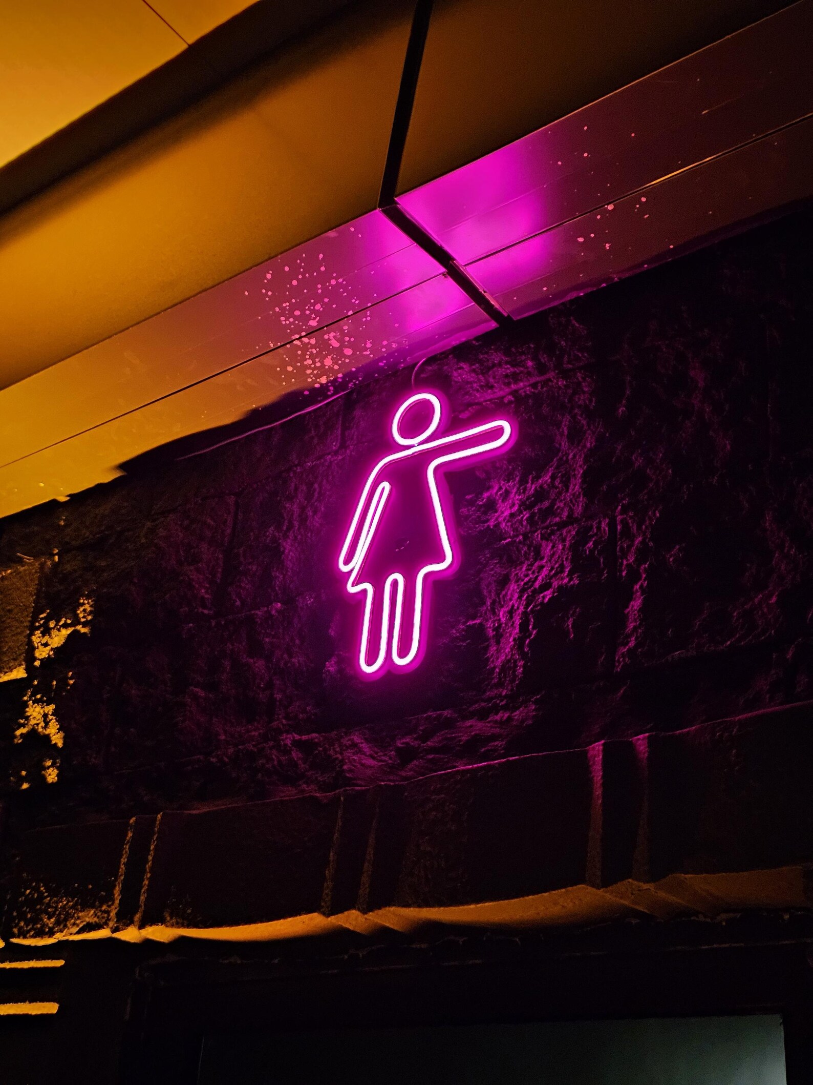 Wc Neon Neon LED WC Sign | Restroom Men Women Direction Light | Decorative ...