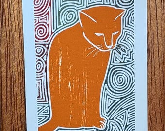 Xena - - an ACEO print from an original digital file by Steve Ince, 2.5 x 3.5 inches