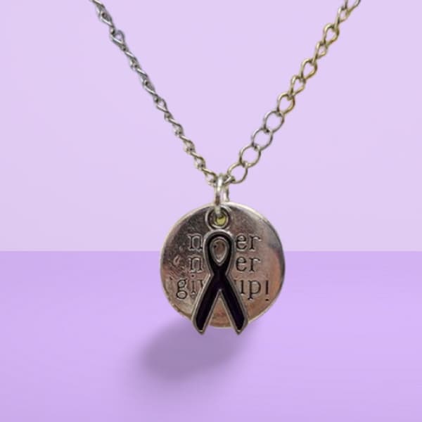 Domestic Abuse never give up necklace domestic Violence