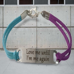 Suicide Awareness bracelet- suicide aware love me