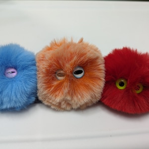 Trouble tribbles sensory plushie sensory stress pet Palm Pet Stress Ball Worry pet Squishy Desk pet Car Pet quiet critter fidget worry buddy