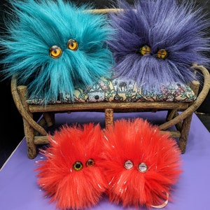 Trouble tribbles Anxiety Stress Relief Sensory Worry Buddy stress pet  anxiety soother, fidget toy, desk pets quiet critter