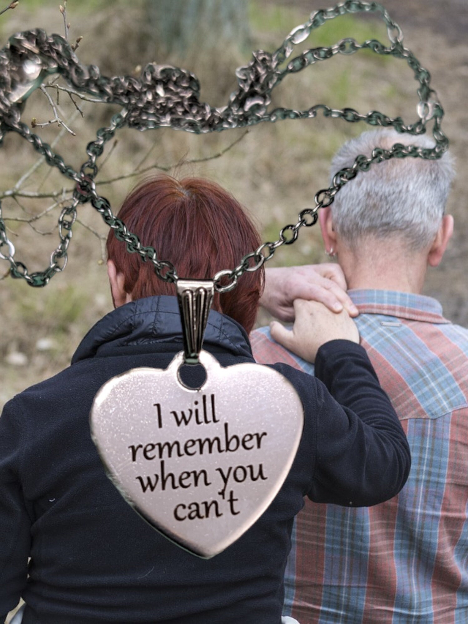 Alzheimer's hotsell remembrance jewelry