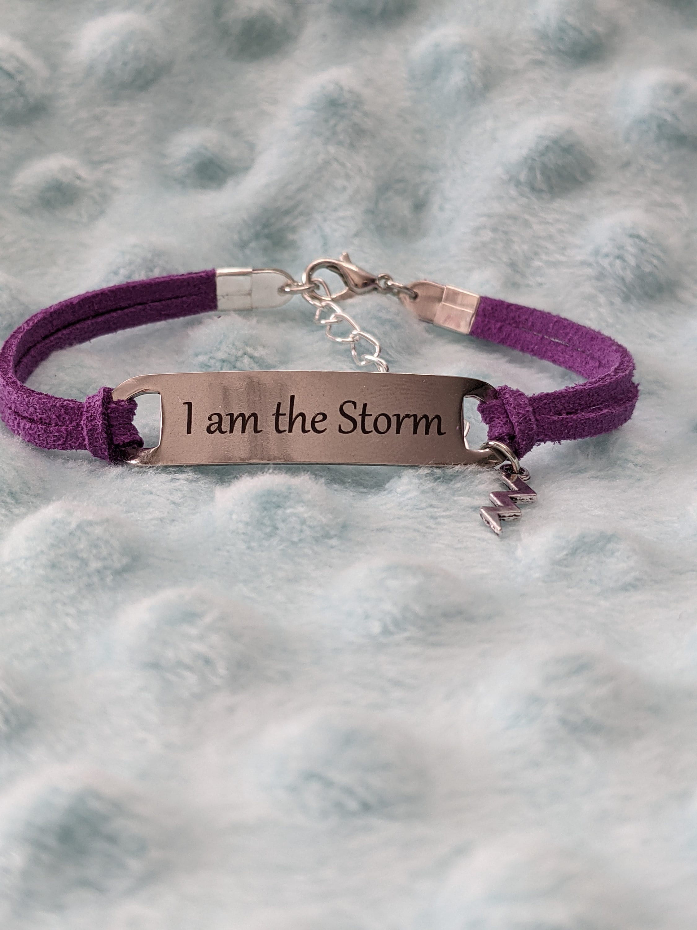 I Am The Storm Bracelet Empowering Jewelry Motivational Gift | Etsy