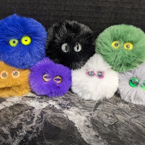 Trouble tribbles sensory plushie sensory stress pet Palm Pet Stress Ball Worry pet Squishy Desk pet Car Pet quiet critter fidget worry buddy