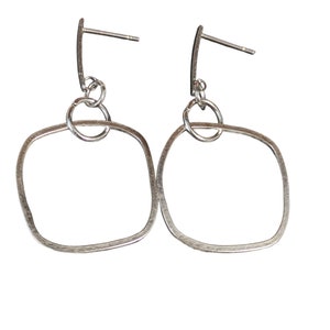 Sophisticated and Versatile Silver Earrings