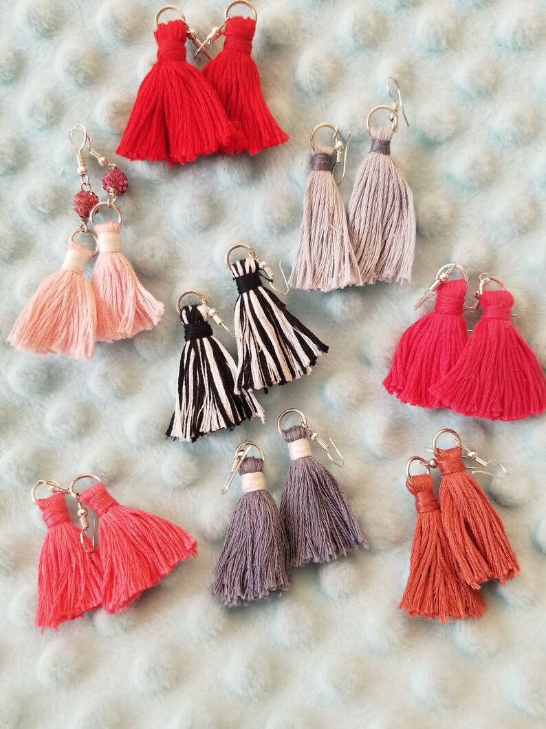 Tassel earrings