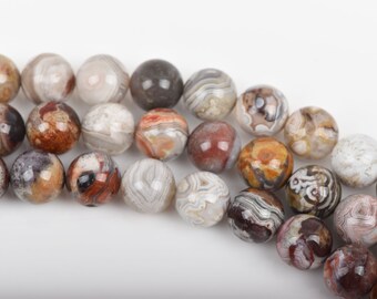 17mm x 8mm 20 Handmade Drops with Desert Agate Beads on Brass Wire