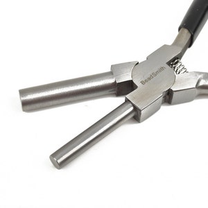 BAIL MAKING Pliers Tool, Wire Wrapping Tool, Parallel Jewelry Pliers, makes loops 6mm and 8.5mm ID, ring looping plier, tol0597