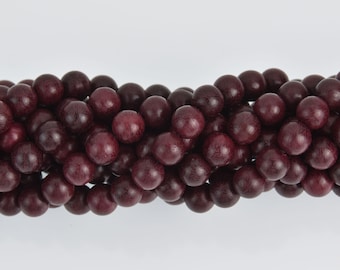 10mm Natural Sandalwood Wood Beads, Red Brown Wooden Beads, strand, bwd0031b