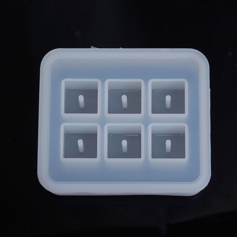 RESIN Square BEAD MOLD Silicone Mold to Make 16x16mm Square Etsy