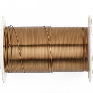 28ga VINTAGE BRONZE Craft Wire, Tarnish Resistant Craft Wire, wire wrapping, BeadSmith Wire, 40 yards (120 feet) spool wir0080