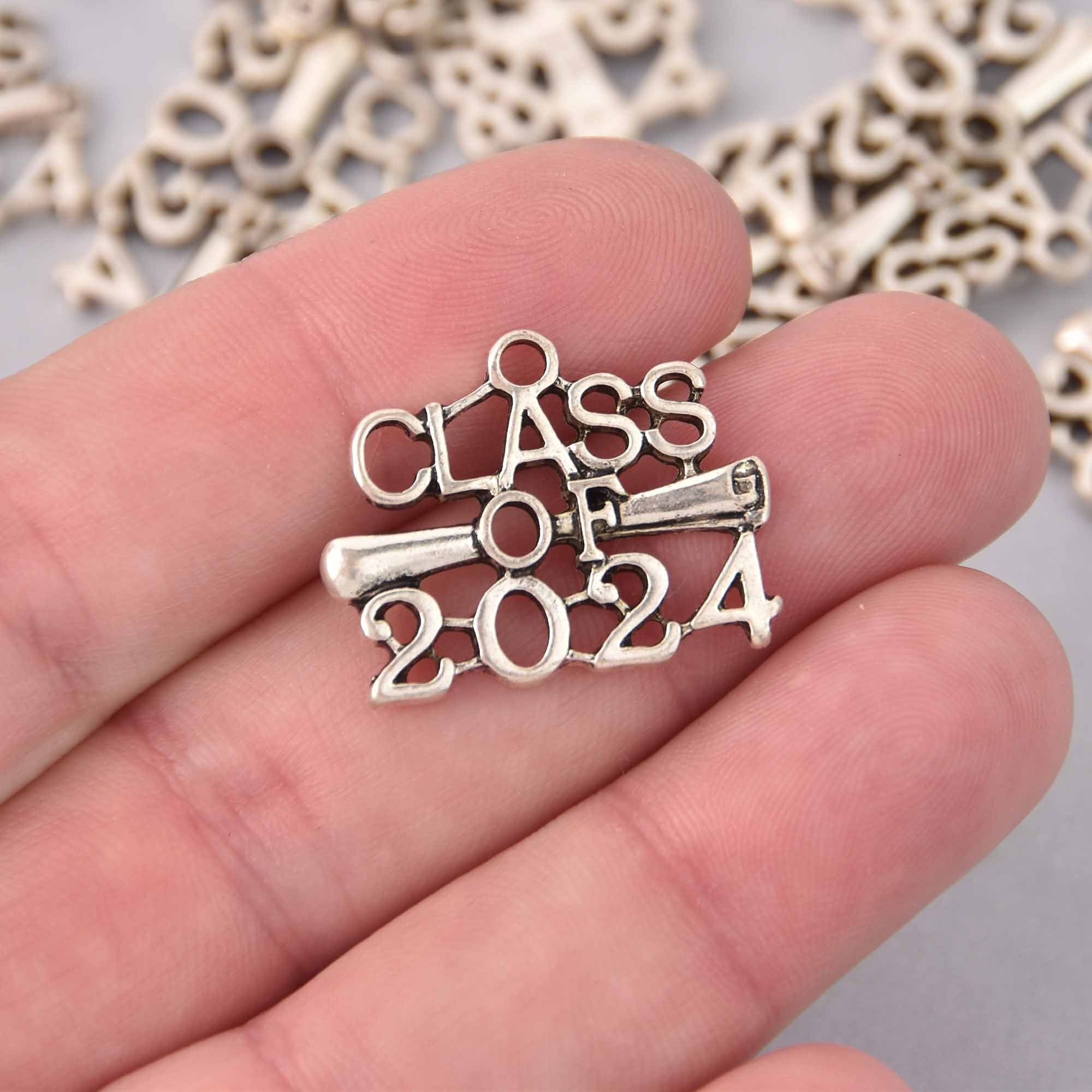  2024 Graduation Tassel 2 Pcs, 2024 Tassel Charm, 2024 Tassel  Graduation 2 Pcs, Tassel For Graduation Cap 2024, Purple And White Tassel  2024