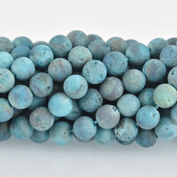 Druzy quartz best sale beads