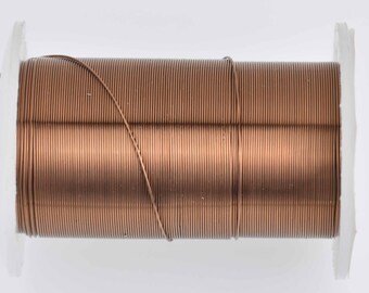26g Antique Brass CRAFT WIRE, Tarnish Resistant wire wrapping, 26 gauge, Bead Smith, 34 yards (102 feet) spool wir0190