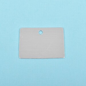 10 ALUMINUM COLORADO State Stamping Blanks, Shape of State, Design Metal Stamping Blanks, 32x23mm, 20 gauge, msb0417