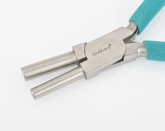 Wubbers BAIL MAKING PLIERS Large Jewelry Pliers for wire wrapping 12ga or finer, Tol0925