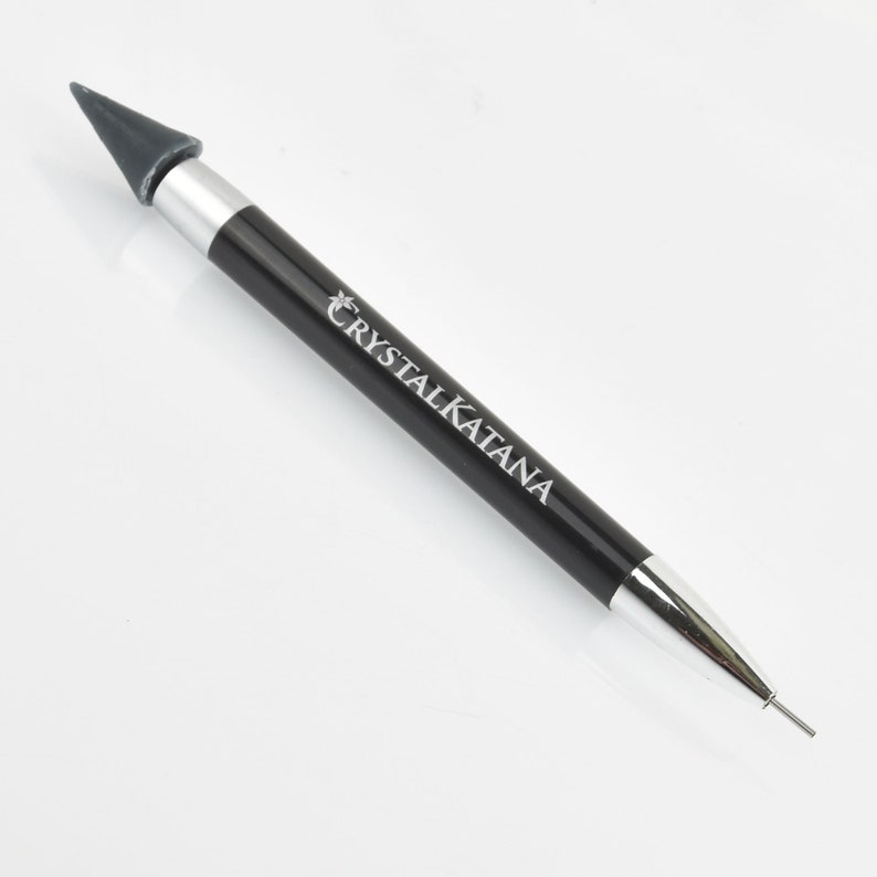 Crystal KATANA Rhinestone Picking Pick Up Tool Wax Tip black Etsy