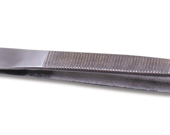 Jewelers Diamond Tweezers and Bead Scoop . 7" long tol0236