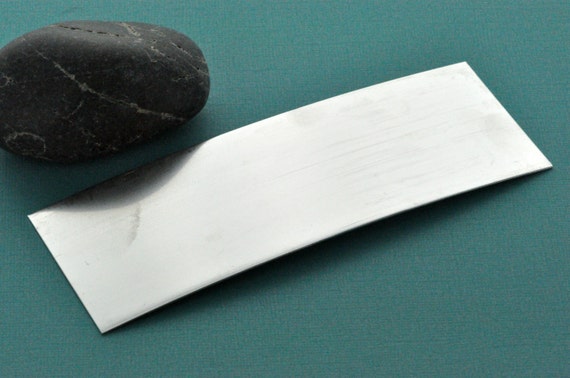 2 Aluminum Cuff Bracelet Stamping Blanks, 1-1/2" (50mm) wide, 6" long, 20 gauge  msb0032