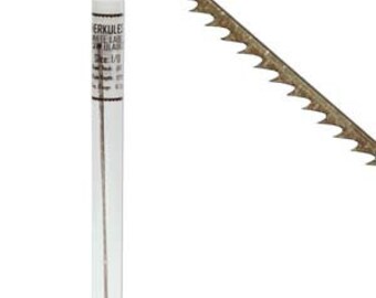 Size 4 Sawblade, Herkules German Jewelry Saw Blade, 0.0150", 5", x12 blades, tol1193