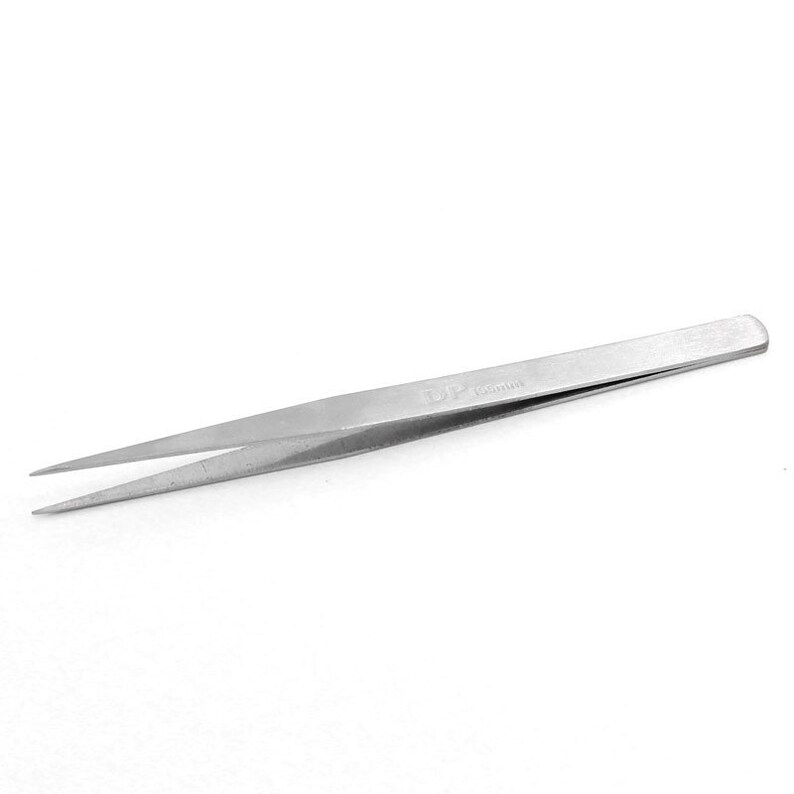 Jewelers Tweezers . Straight Head 6 Long TOL0009 Etsy