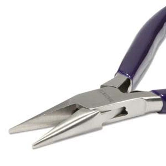thumbnail image 2 of SE Stainless Steel 4.5" Long Nose Mini Box Joint Pliers - Jewelry Making Tool 2 of 6