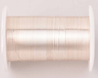 30ga Silver CRAFT WIRE, Tarnish Resistant Craft Wire, wire wrapping, 30 gauge, 50 yard spool wir0269