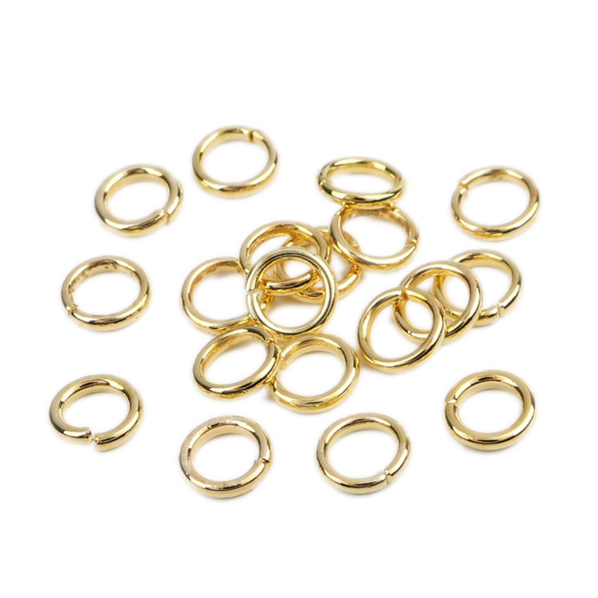 Gold Plated Split Rings | Jewellery Findings