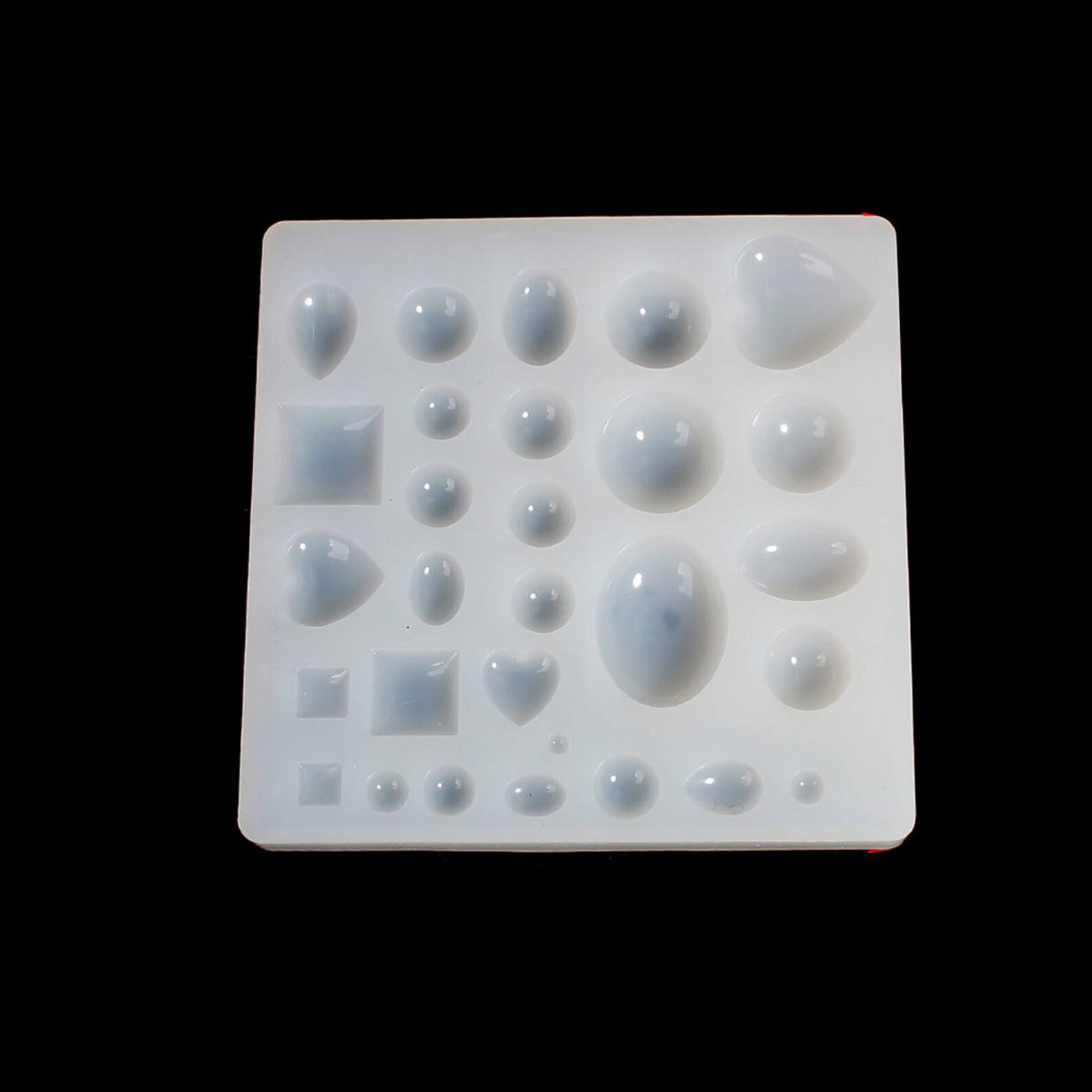 RESIN Mold Silicone Mold to Make Dome Shapes Reusable Mold Etsy