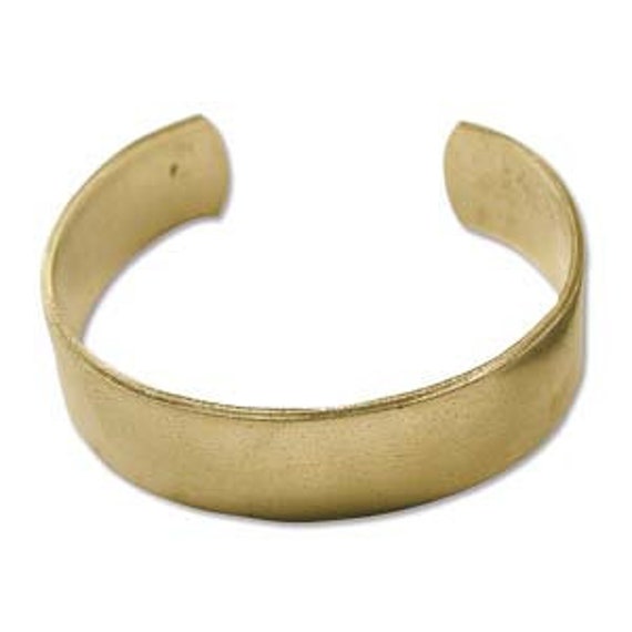 Brass Bracelet Cuff Blank 3/4