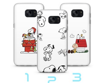 Snoopy G1 Phone Case Cover For Samsung Galaxy S5 S6 S7 S8 S9 Edge Plus LTE NEO Cartoon Dog Cute Puppy Beautiful Popular Animation Character