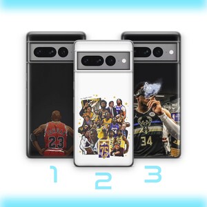 Basketball G1 Telefonskal För Google Pixel 6 6A 7 7A 8 8A 9 9A 10 Pro XL Toppspelare USA Bästa Gameplay MVP