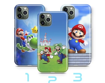 スーパーマリオ9 スマホケースカバー Apple iPhone 5 SE 2020 2022 6 7